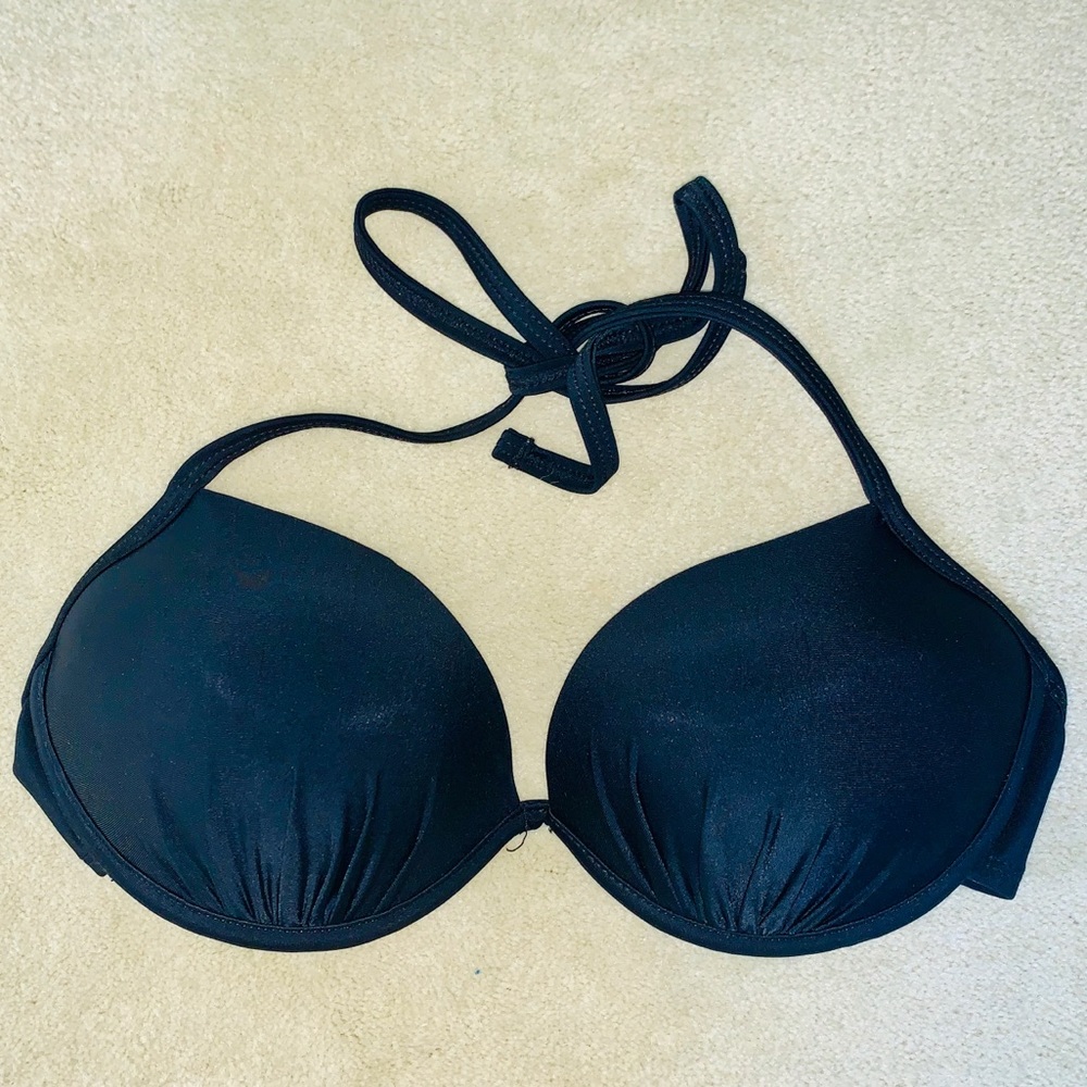 Black Padded Bikini Top